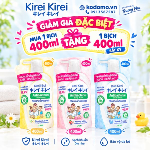 sua-tam-kirei-kirei-mua-1-bich-400ml-tang-1-bich-400ml-bat-ky
