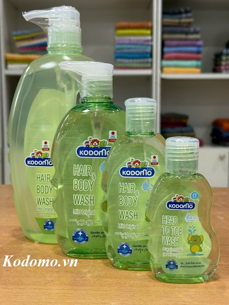 dau-tam-goi-tre-em-kodomo-mild-original